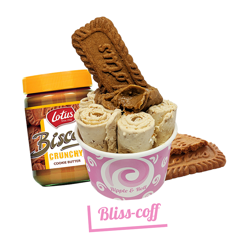 Bliss-coff Rolled Ice Cream